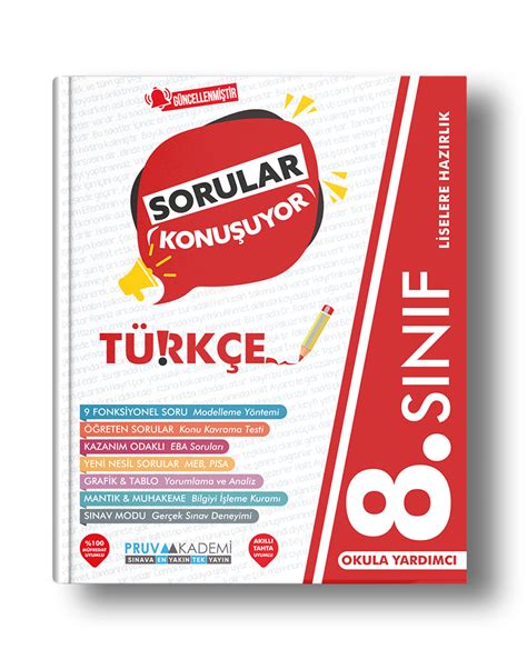 nar yayınları 8 sınıf türkçe soru bankası